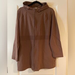 JJill Pure Jill Pima Cotton Blend Long Sleeve Hoodie Size XL